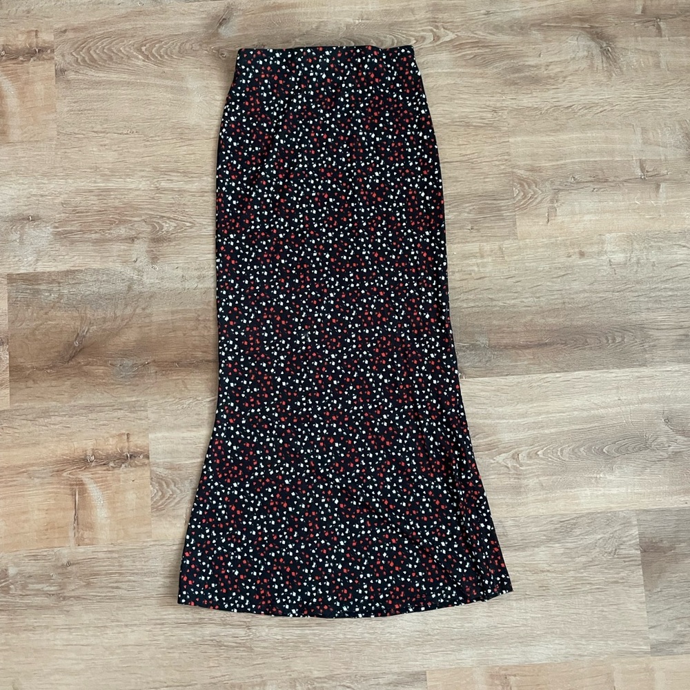 ASOS slip midi skirt